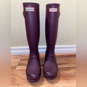 Purple Hunter boots